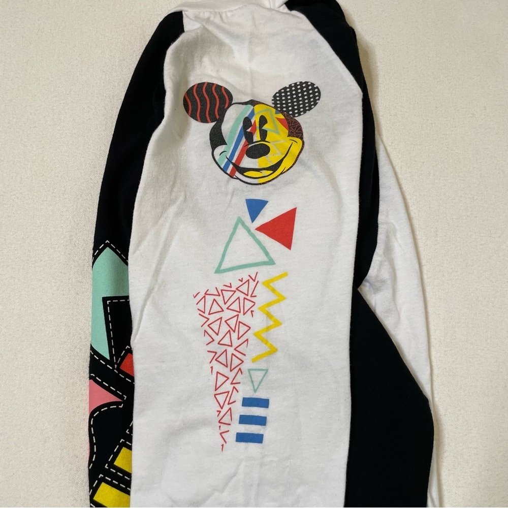 Disney Parks retro print raglan sleeve shirt small - Picture 8 of 11